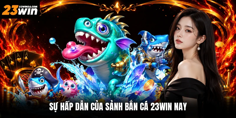Sự hấp dẫn của sảnh bắn cá 23win nay