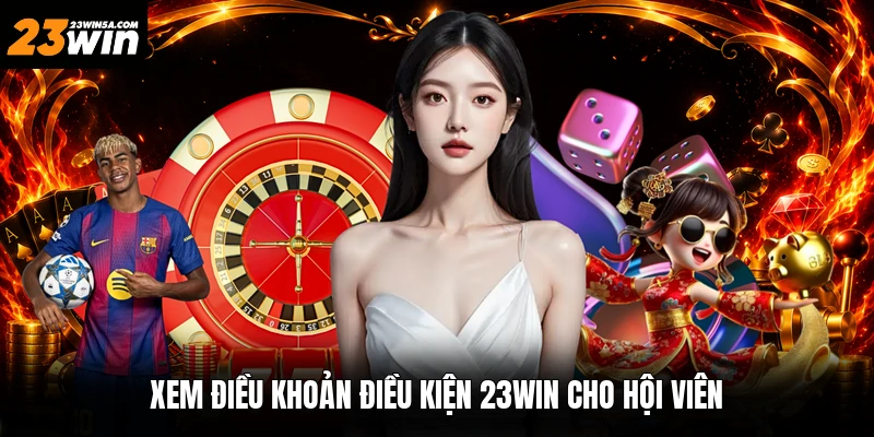 Xem điều khoản điều kiện 23win cho hội viên